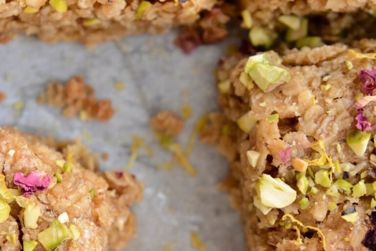 A rose-cardamom flapjack recipe from a duo that’s up to the DIY challenge A rose-cardamom flapjack recipe from a duo that’s up to the DIY challenge