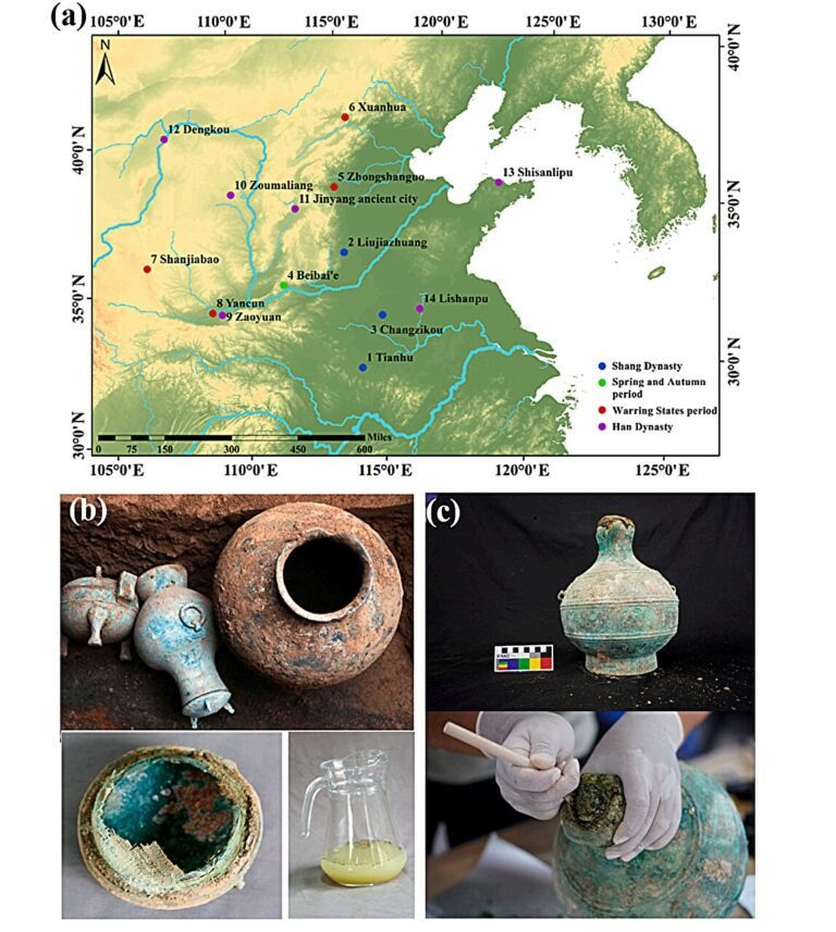 Ancient Chinese brewing recipe comes to light with sealed bronze bottle discovery