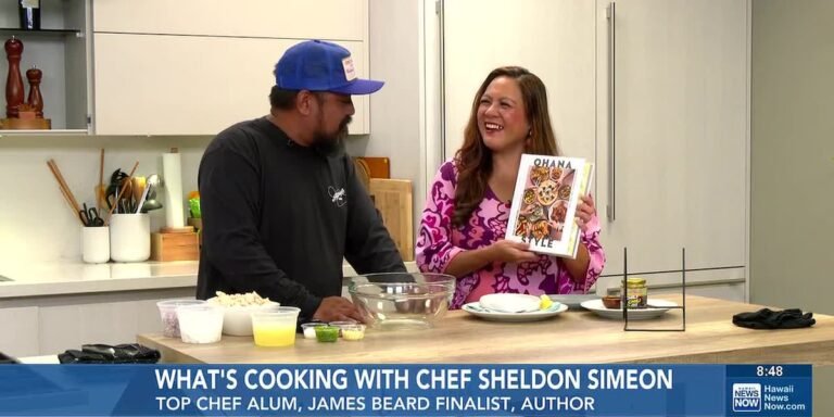 Ohana-style recipes with Chef Sheldon Simeon Ohana-style recipes with Chef Sheldon Simeon
