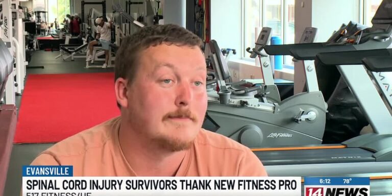 Spinal cord injury survivors thankful for new fitness program