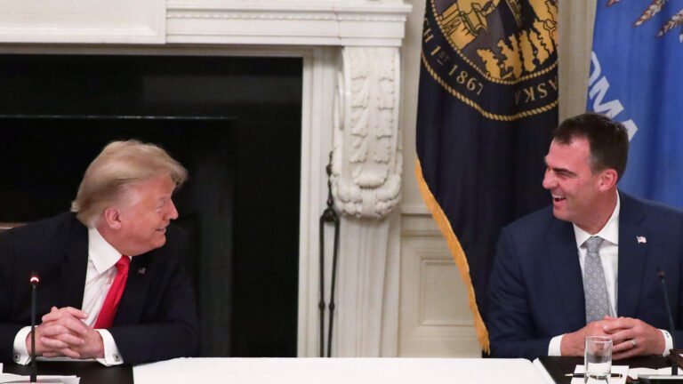 Stitt signs President Donald J Trump Physical Fitness Act station icon