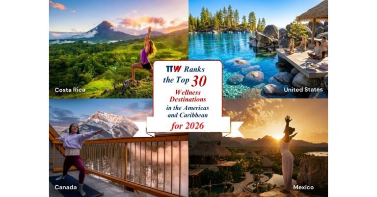 TTW Picks Top 30 Wellness Tourism Destinations in Americas and Caribbean for 2026