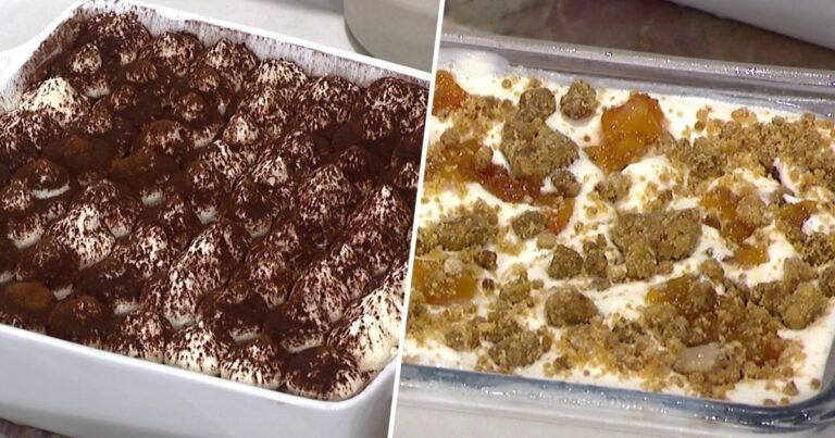 Tiramisu Cake, Peach Crumble Ice Cream: Get the Recipes