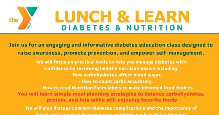 YMCA and AdventHealth to host luncheon on Diabetes and nutrition