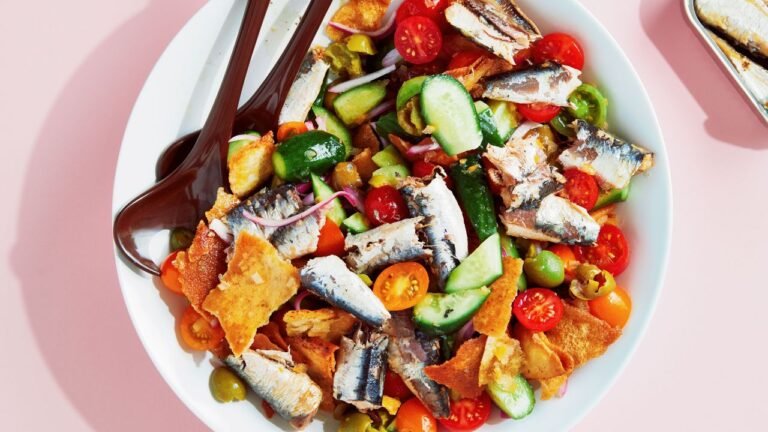 Chopped Salad With Sardines and Preserved Lemon Recipe