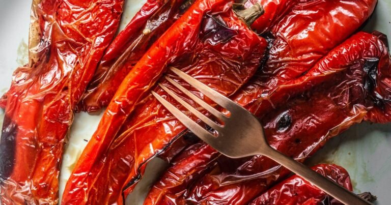 How to roast peppers | Good Food
