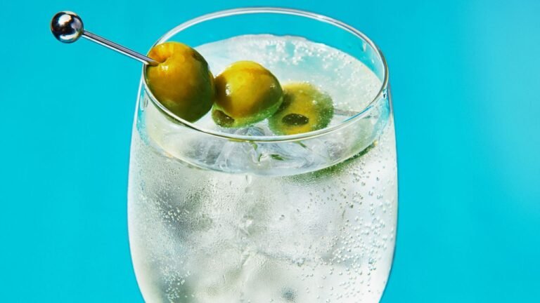 Dirty Martini Spritz Recipe | Epicurious Dirty Martini Spritz Recipe | Epicurious