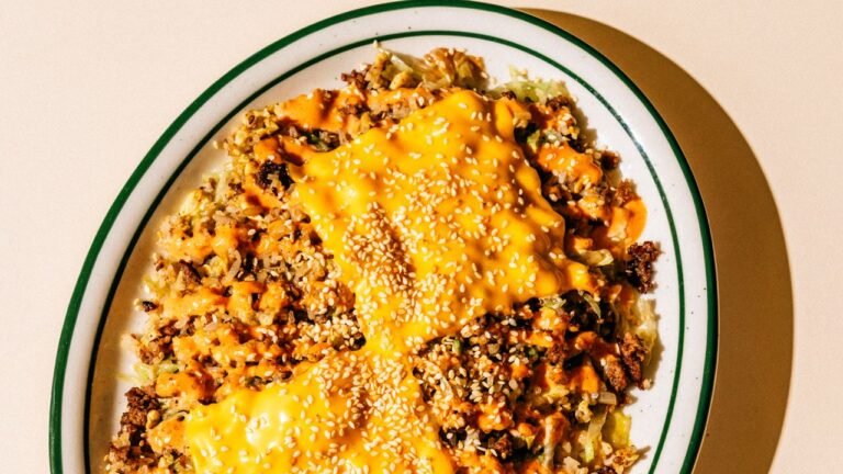 Cheeseburger Fried Rice Recipe | Epicurious Cheeseburger Fried Rice Recipe | Epicurious