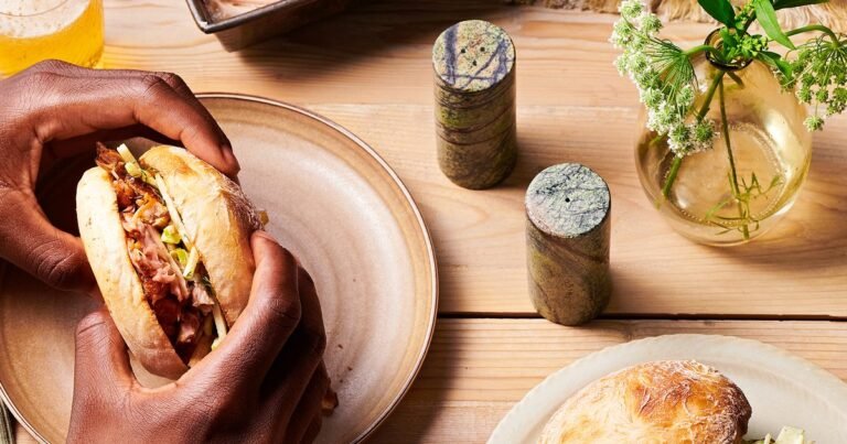 Cider pulled pork with apple & sesame slaw recipe Cider pulled pork with apple & sesame slaw recipe