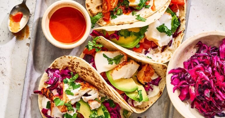 These 20-minute fish tacos are our new favourite comfort food