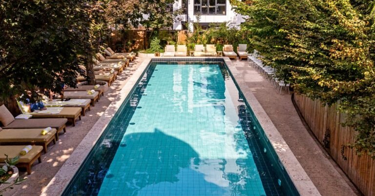 Three of the best Paris hotels with pools