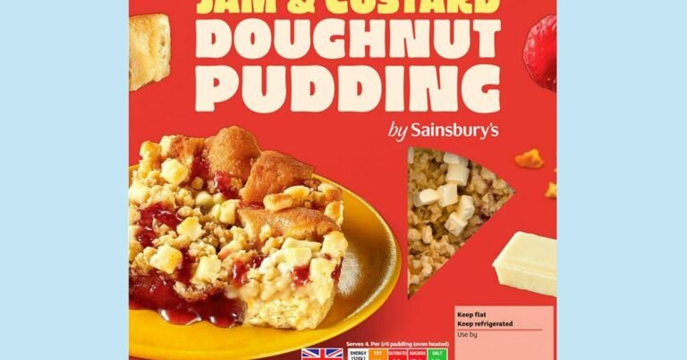 Sainsbury’s new loaded puddings range is a dream for doughnut and pistachio fans