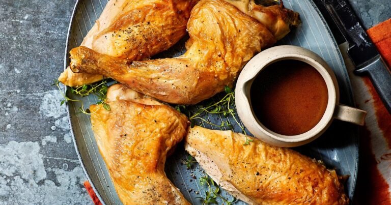 The surprising baking cupboard ingredient that fixes soggy chicken skin