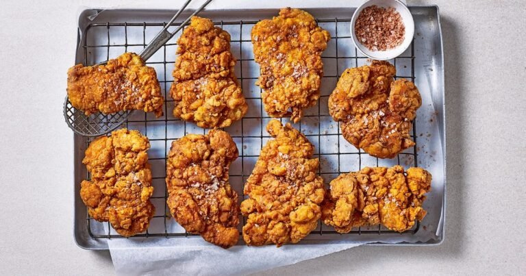 The surprising stock cube trick that makes fried chicken taste better