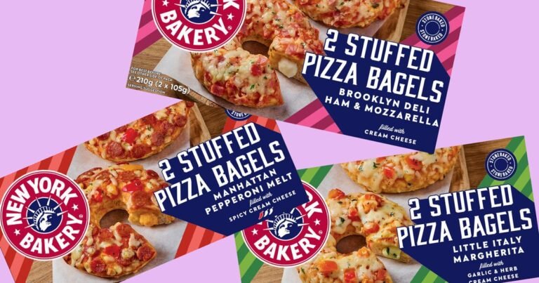 These new stuffed pizza bagels are the ultimate freezer find at Tesco These new stuffed pizza bagels are the ultimate freezer find at Tesco