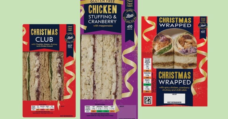 Boots' new Christmas meal deal is here with with a returning triple-layered favourite